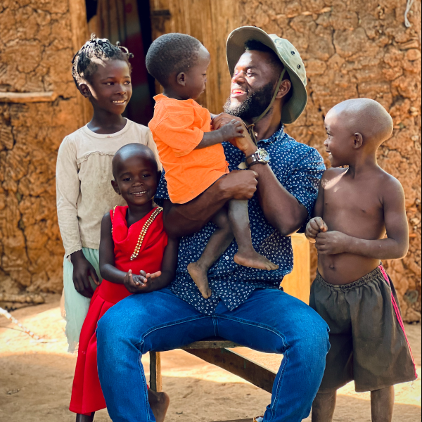 Enock Mike in Village at 12.55.10 AM